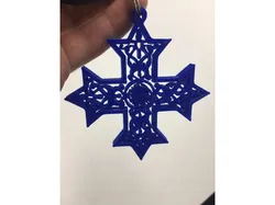 Coptic Cross Keychain