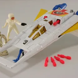 Corgi Buck Rogers Star Fighter spare parts missiles ; rockets ; wheels