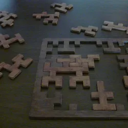Fractal Puzzle - Hilbert Curve