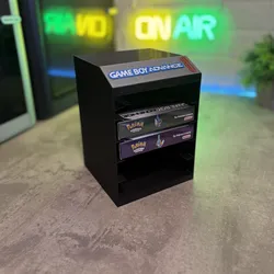 GAMEBOY ADVANCE STAND FOR 5 GAME BOXES