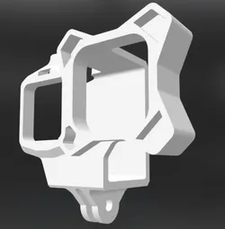 GoPro 9-13 || Horizontal mount (light) || Flexible angle