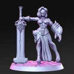 Justicia - Female  monster hunter - 32mm - DnD
