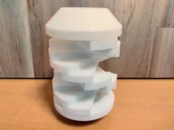 Kinetic Follow Spiral - Free 3D Print Model
