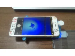 Microscope plate for mobile phone (手機顯微鏡載台)