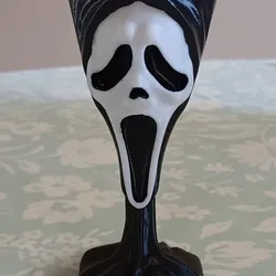 Scream Ghostface Halloween Wine Glass