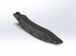 Tesla Model Y Front Bumper Bracket - Free 3D Print Model