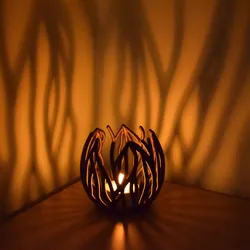 Twinkling Bloom (Tealight holder - Procedural Growth)