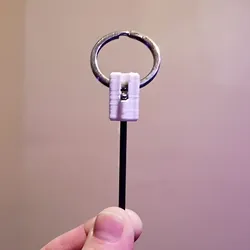 VenuSub Accessory - Hex Key Keyring and Grip - Key for VenuSub Bolt and EasyCB Chastity Cages