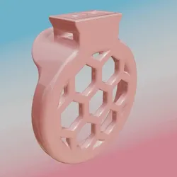 VenuSub Bolt - Flat Cages V1 - Male Chastity System - EasyCB Compatible