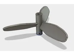 3 blades modular propeller