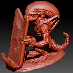 Alien Phone Holder