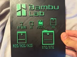 Bambu Lab Poster  - Free 3D Print Model
