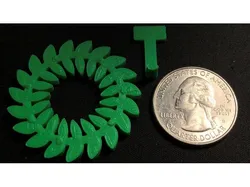 Christmas Wreath and Door Hanger for Dollhouse Door