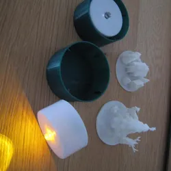 Christmas X-mas Winter Sceneries for LED Tealight