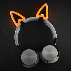 Cute Fox Ears with RGB LED