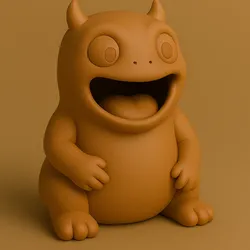 Cute Monster – 3D Printable Figurine