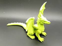 D&D Dragon - Adult dnd dragon miniature large size - Free 3D Print Model