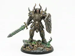 Death Knight D&D Miniature (45mm) - Free 3D Print Model