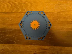 Hack Pack gear diploma V2 - Free 3D Print Model