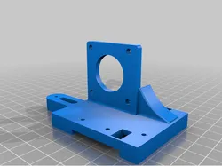 Modified hyper cube evo extruder mount for tevo .
