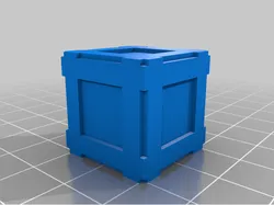 Packing boxes for scale modelling