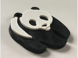 Panda keychain thats a bit thinner