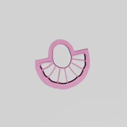 polymer clay cutter - flower