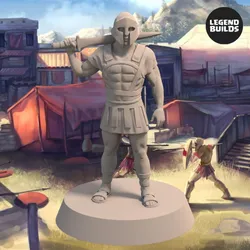 Realm of Eros City Guard - Pose 3 – 3D printable miniature – STL file