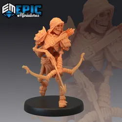Skeleton Army - Undead Ranger / Archer Bow & Arrow
