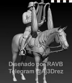 WEHRMACHT MOUNTED MILITARY BAND "XILOFON".