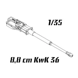 8.8 cm KwK.36 1/35