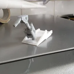 Buck Rogers Thunder Fighter Skid