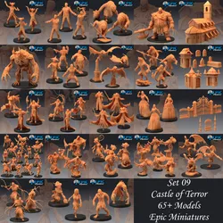 Castle of Terror Set / Undead & Vampire Encounters / Gothic Horror Collection / Pre-Supported