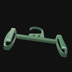 Clamp hanger - Compact and 3D printable