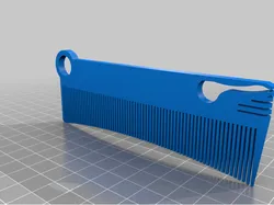 Combo Comb travel with tweezers