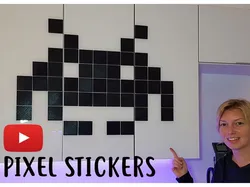 Customizable Pixel Stickers