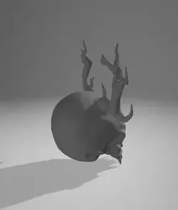 Doom  Demon Devil Evil Boss Soldier Skull Decoration