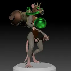 Femboy Skaven globadier NSFW