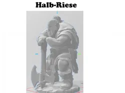 Half-Giant Warrior - Free 3D Print Model