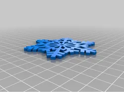 Magnetic Snowflake