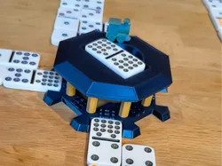 Mexican Train - Simple Station + Baseplate - Free 3D Print Model