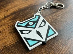 R6 Kali Keychain - Rainbow Six Siege - Free 3D Print Model