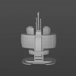 Red Alert 2 Allied Battle Lab Digital Model