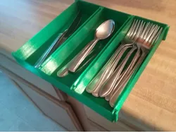 Silverware tray