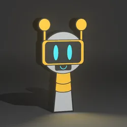 Sprunki's Light Box / Luminous Sign - Fun Bot