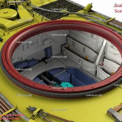 Tiger Tank Early Production Turret Ring.(STL-35-16)