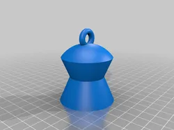 Airgun pellet Christmas bauble