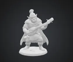 DND Orc Bard