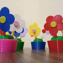 Flower Pot 3D Model