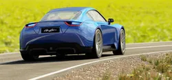 Gusto - electric sports car concept
